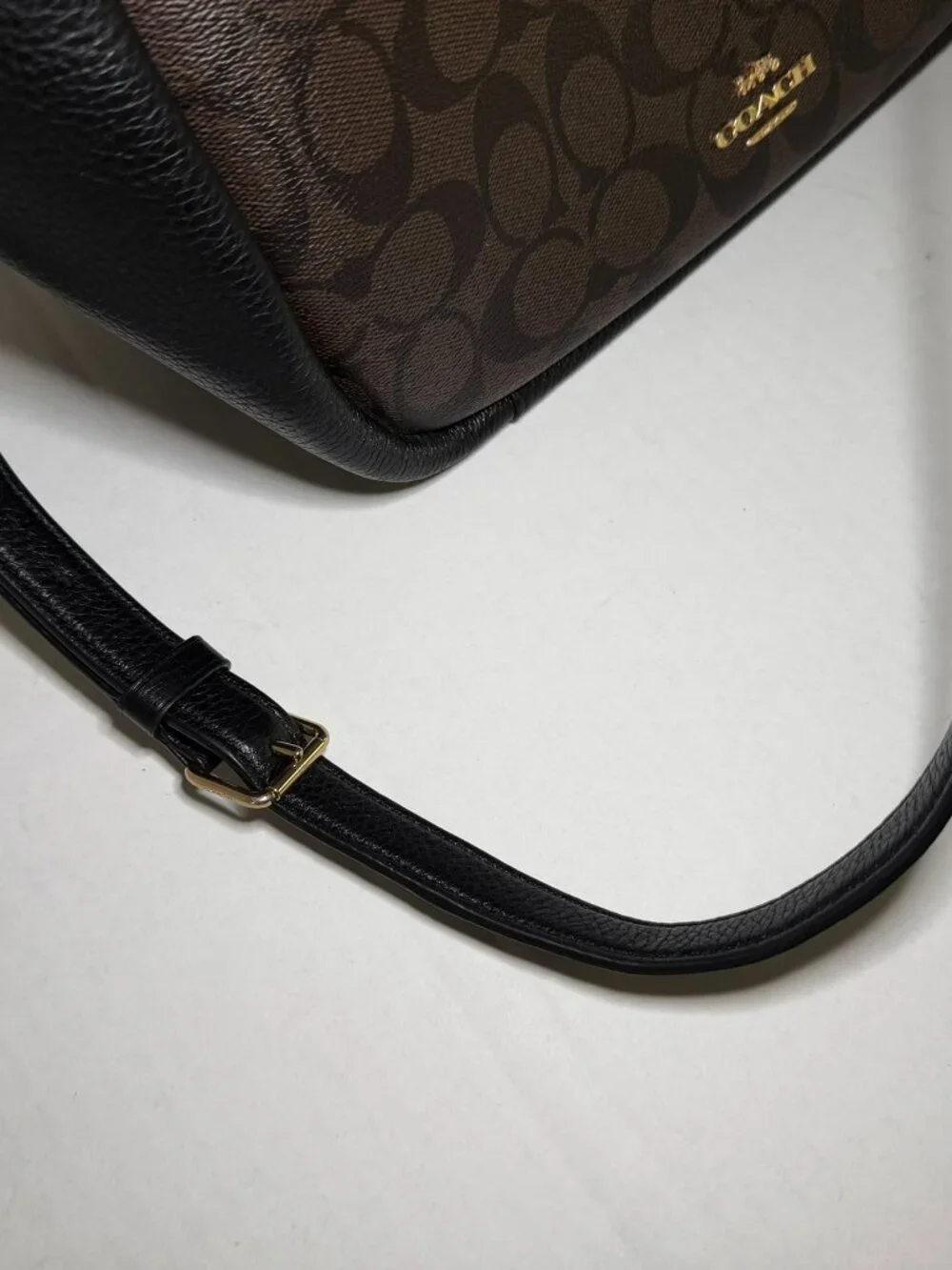 Coach Jules Hobo in Signature Canvas